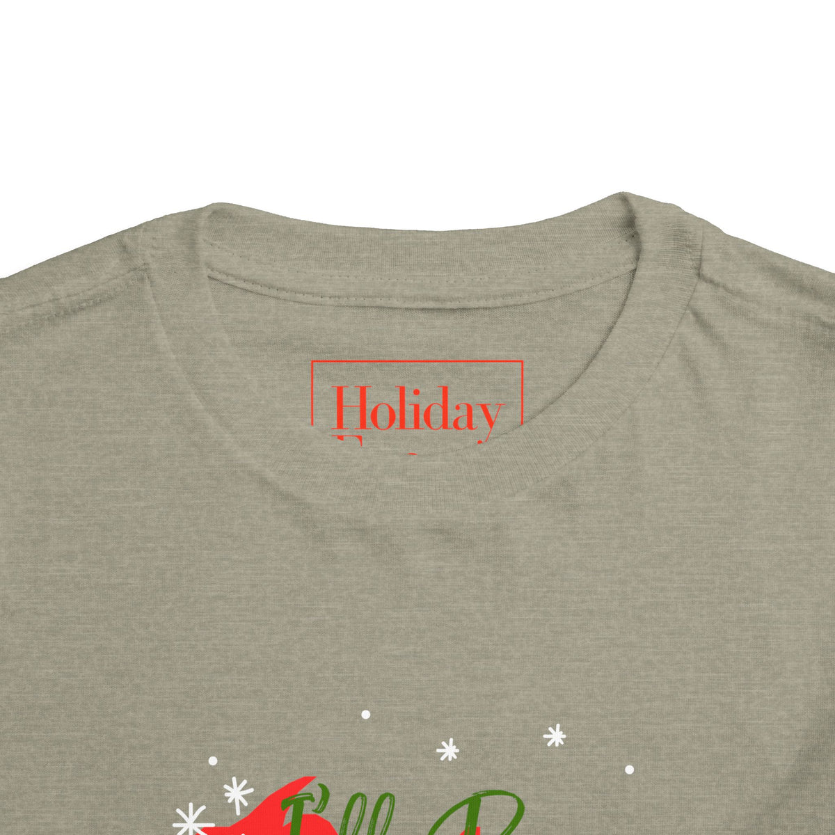 Toddler I'll Be Home For Christmas Michigan T Shirt – Holiday Fun product photo
