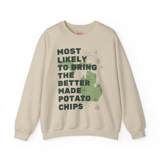 Most Likely to Bring the Better Made Potato Chips Crewneck Sweatshirt