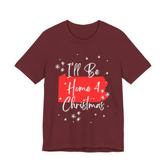 Pennsylvania, I'll Be Home For Christmas T Shirt