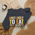 Most Likely to Eat My Kid's Halloween Candy Crewneck Sweatshirt