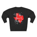 Texas, I'll Be Home For Christmas Sweatshirt, sweatshirt color and fit view 3