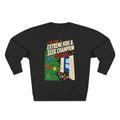 Home Alone Hide & Seek Champion Sweatshirt, sweatshirt color and fit view 3