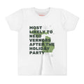 Youth Most Likely To Need Vernors After The Holiday Party T Shirt
