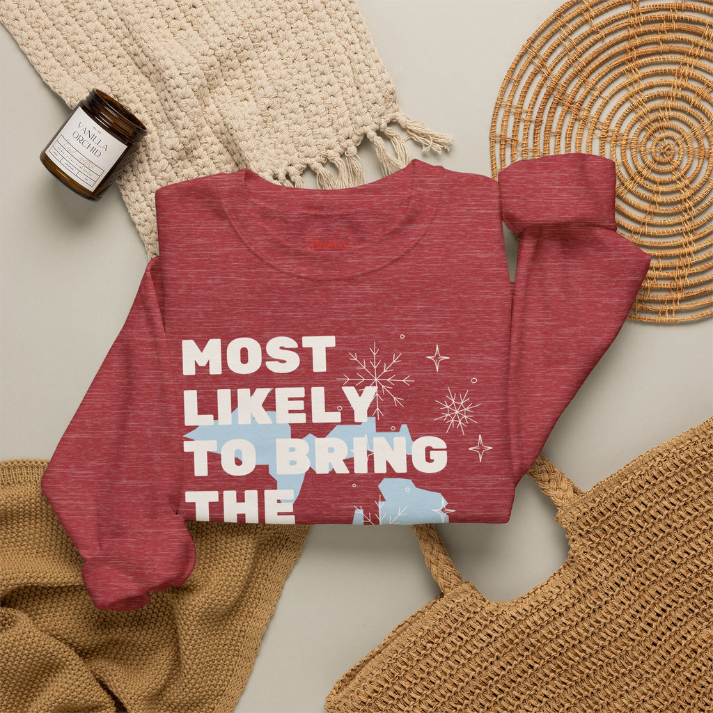 Most Likely to Bring the Better Made Potato Chips Crewneck Sweatshirt