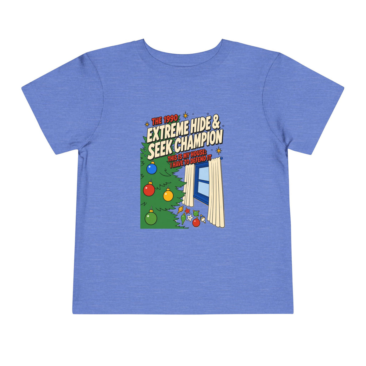 Toddler Home Alone Hide & Seek Champion T Shirt – Holiday Fun product photo