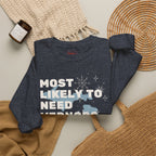 Most Likely to Need Vernors After the Holiday Party Crewneck Sweatshirt