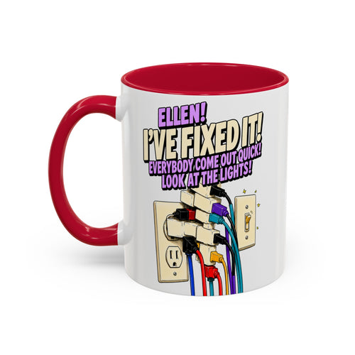 Holiday Fun Ellen I've Fixed It Christmas Vacation coffee mug