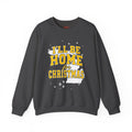 Michigan, I'll Be Home for Christmas Maize & Blue Crewneck Sweatshirt