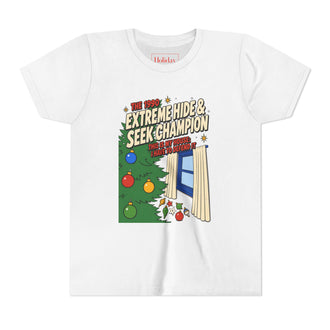 Youth Home Alone Hide & Seek Champion T Shirt