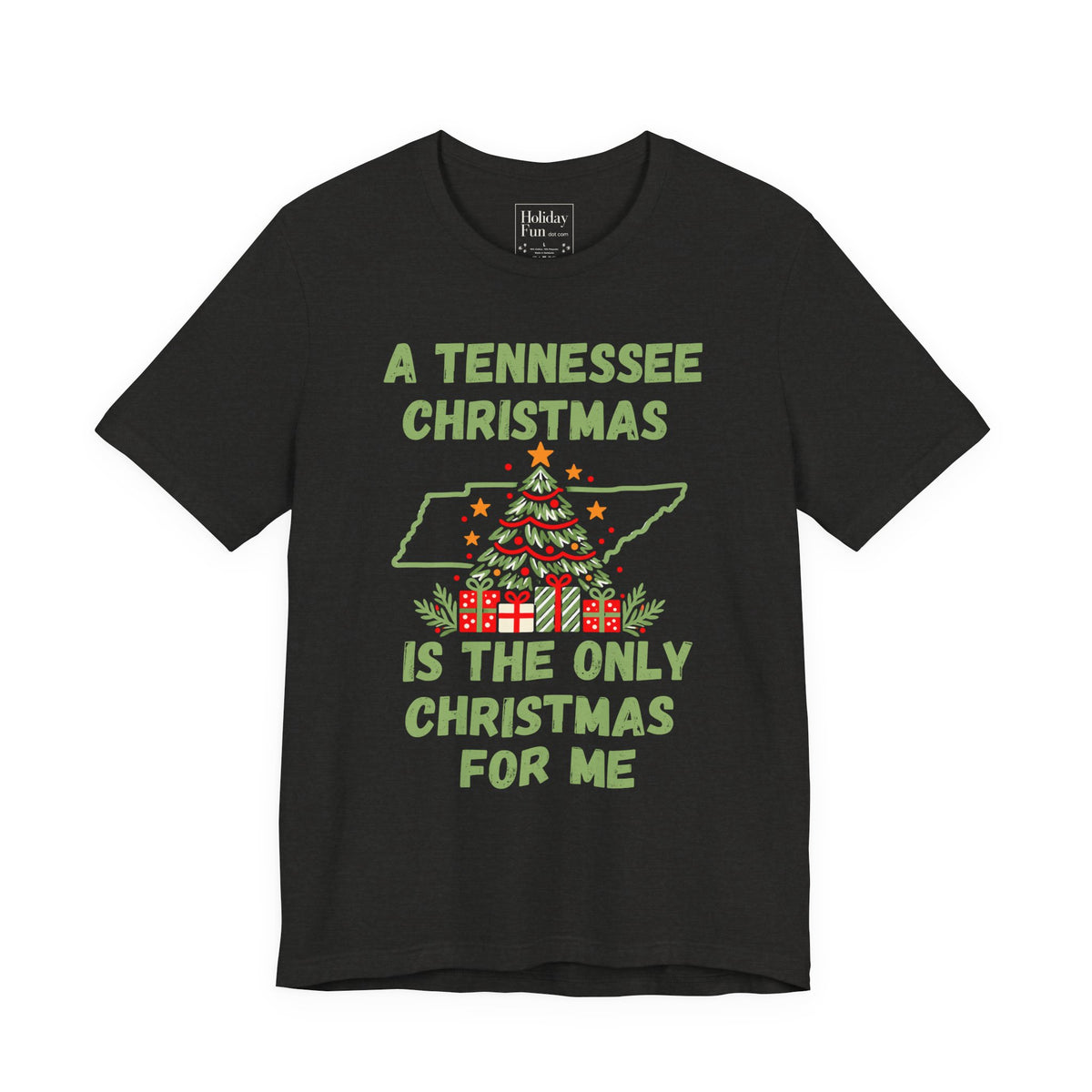 Tennessee Christmas T-Shirt – Holiday Fun product photo
