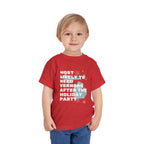 Toddler Most Likely To Need Vernors After The Holiday Party T Shirt – Holiday Fun product photo