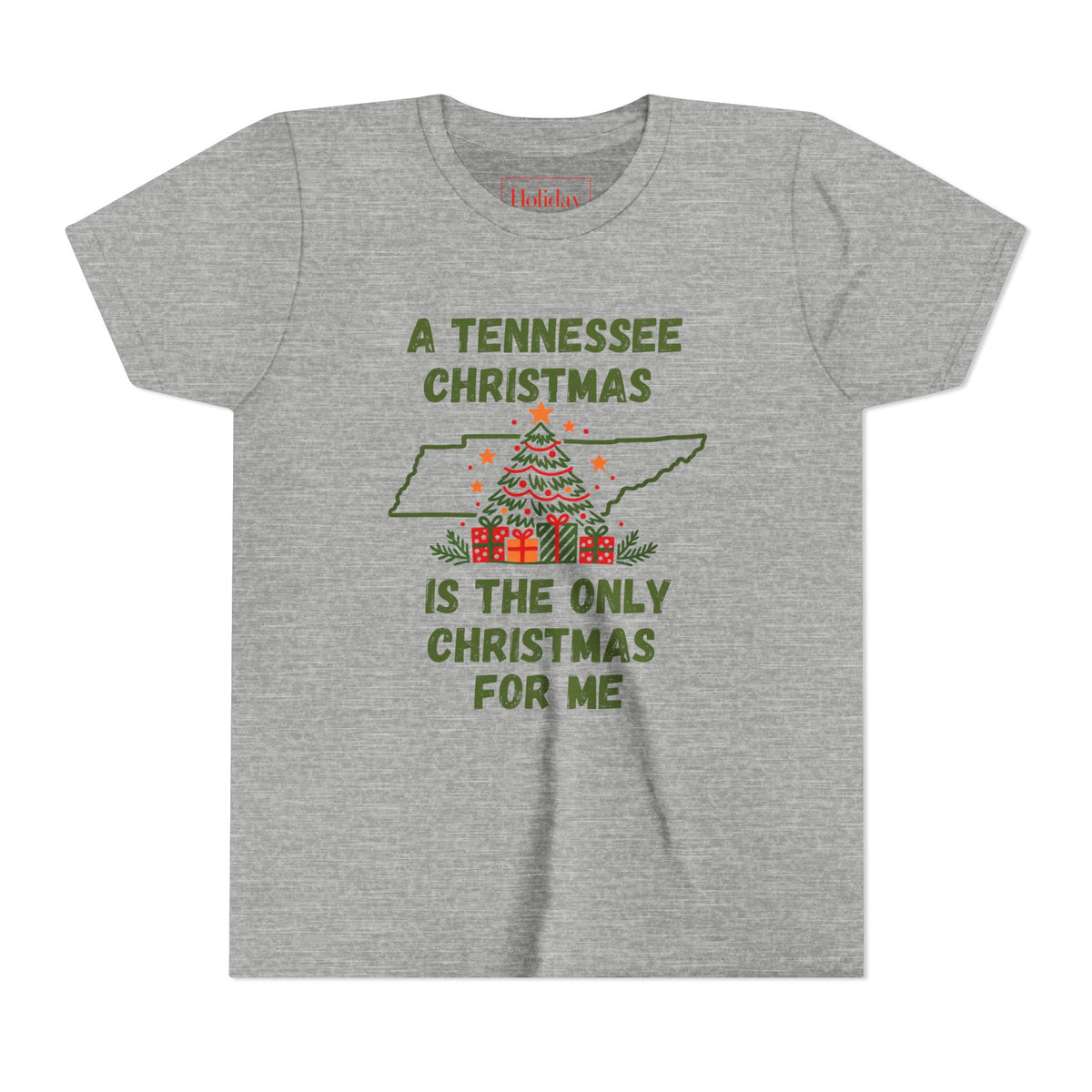 Youth Tennessee Christmas T-Shirt