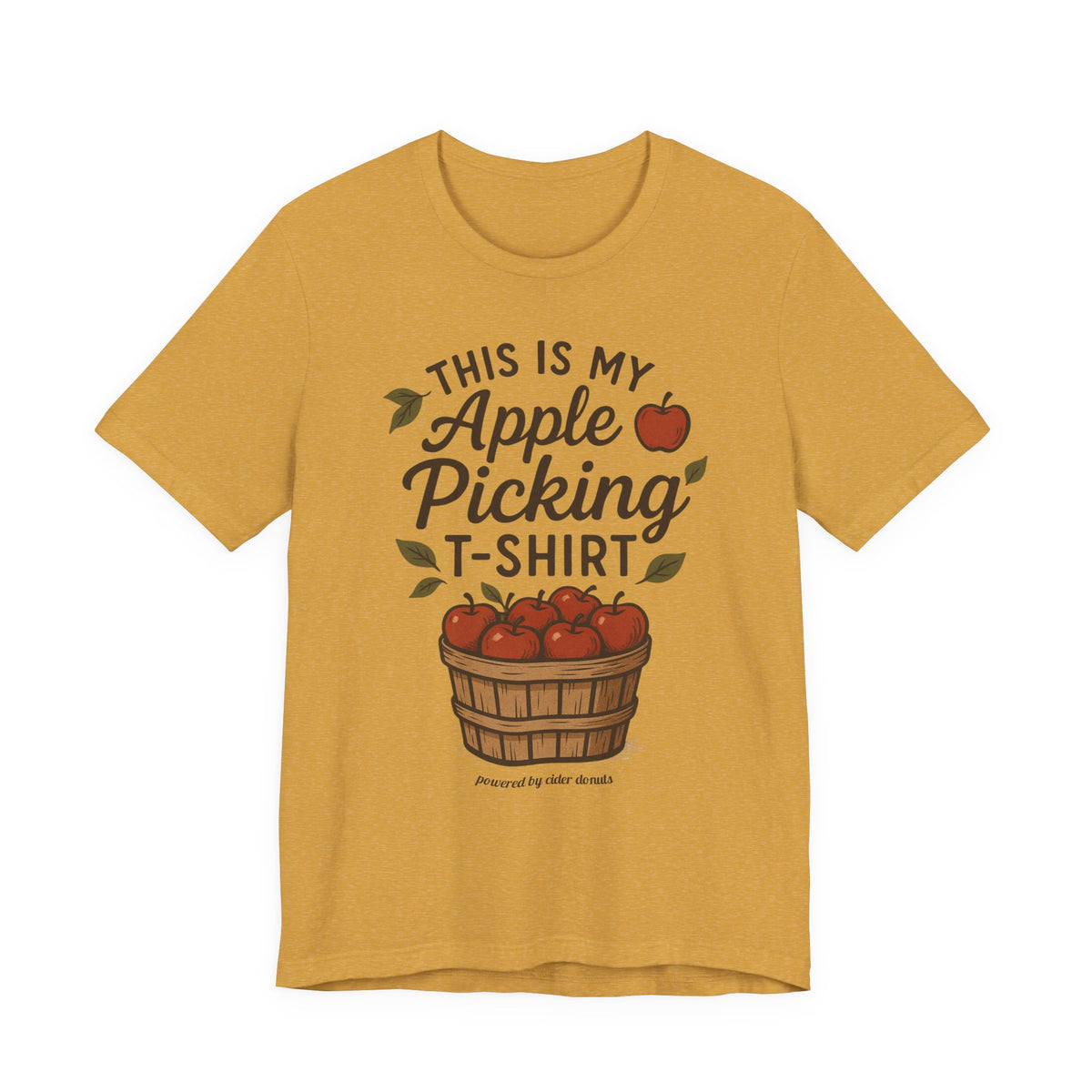 This Is My Apple Picking T-Shirt, shirt color and fit view 6