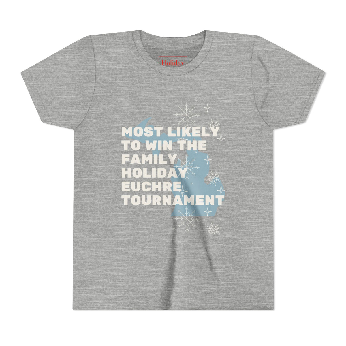 Youth Most Likely To Win The Family Holiday Euchre Tournament T-Shirt