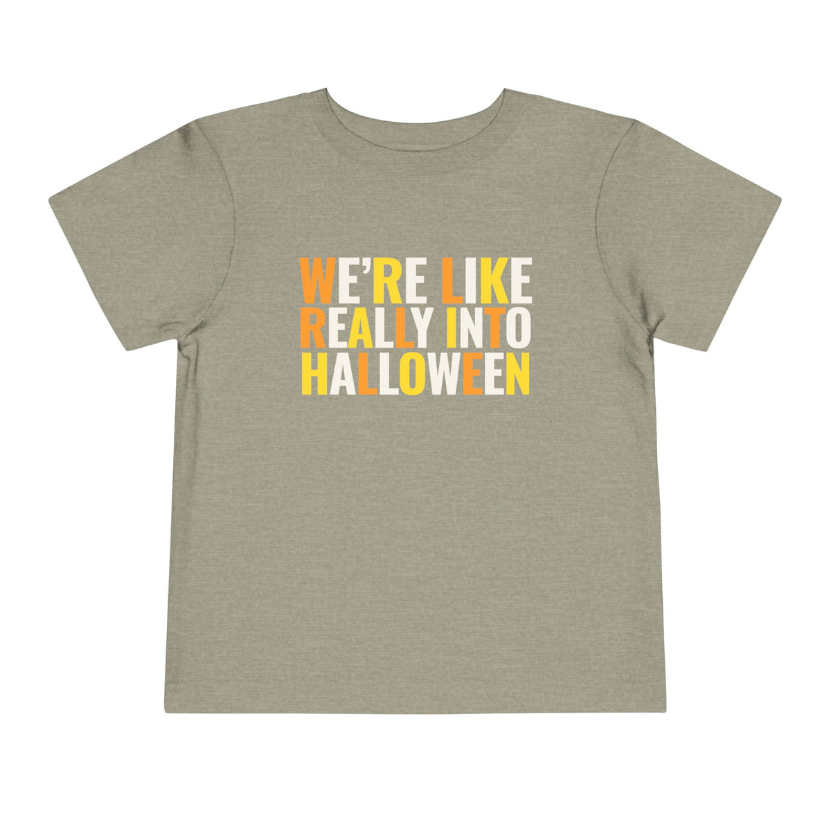 Toddler We're, Like, Really Into Halloween T Shirt – Holiday Fun product photo