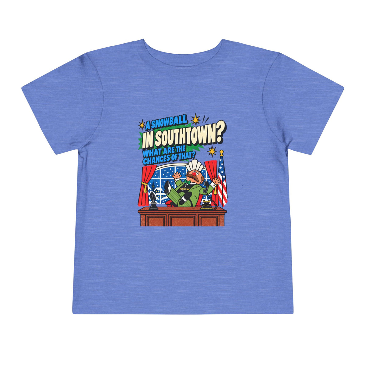 Toddler Snowball In South Town Christmas T Shirt by Holiday Fun