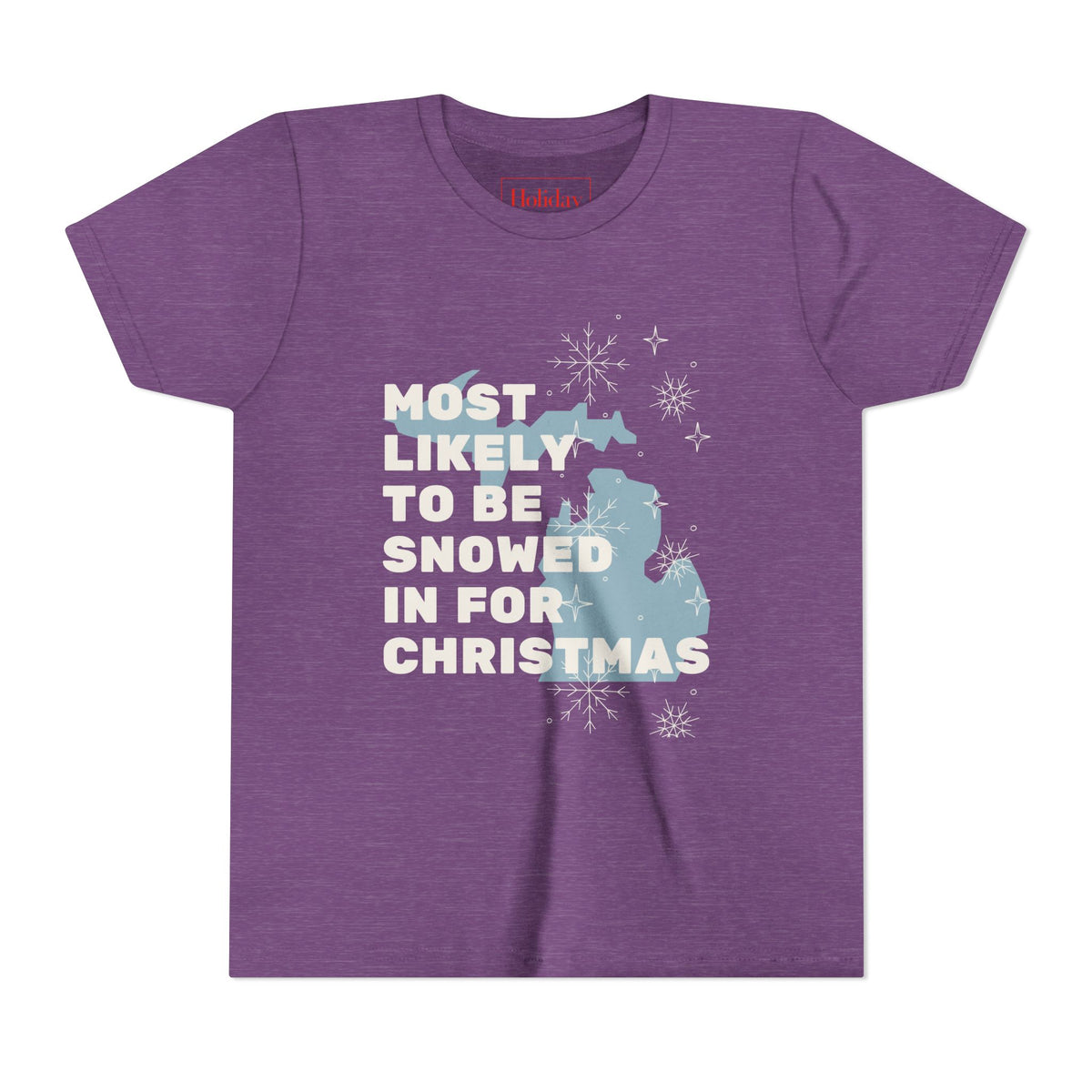 Youth Most Likely To Be Snowed In For Christmas T-Shirt
