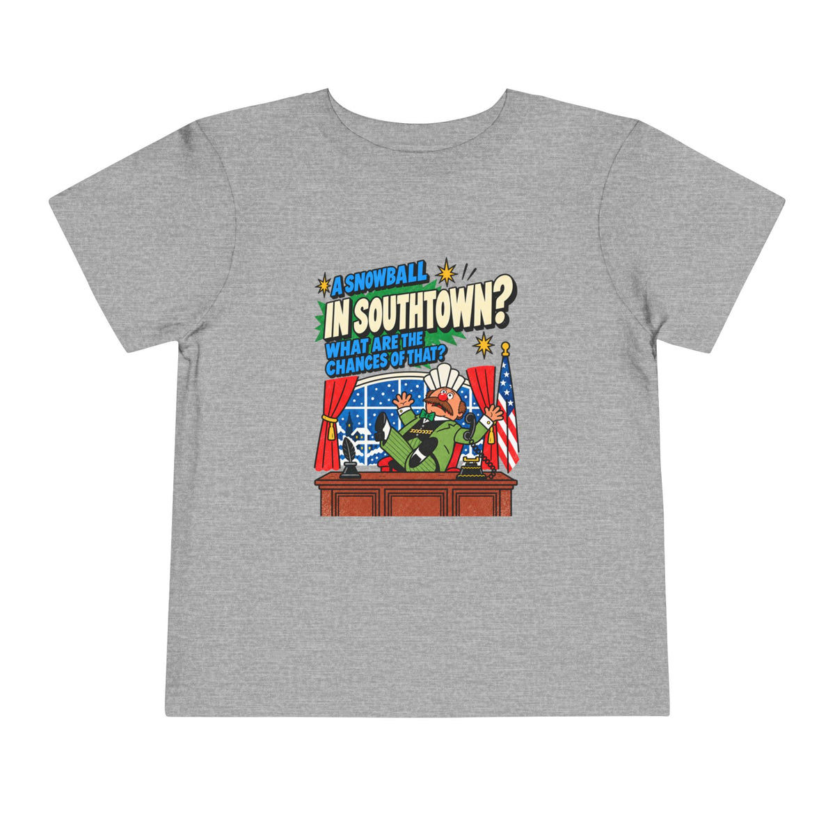 Toddler Snowball In South Town Christmas T Shirt by Holiday Fun