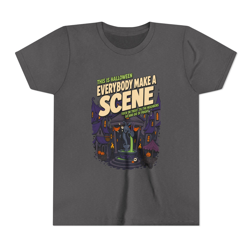 Youth Nightmare Before Christmas Halloween Town T Shirt by Holiday Fun, alternate product view 6