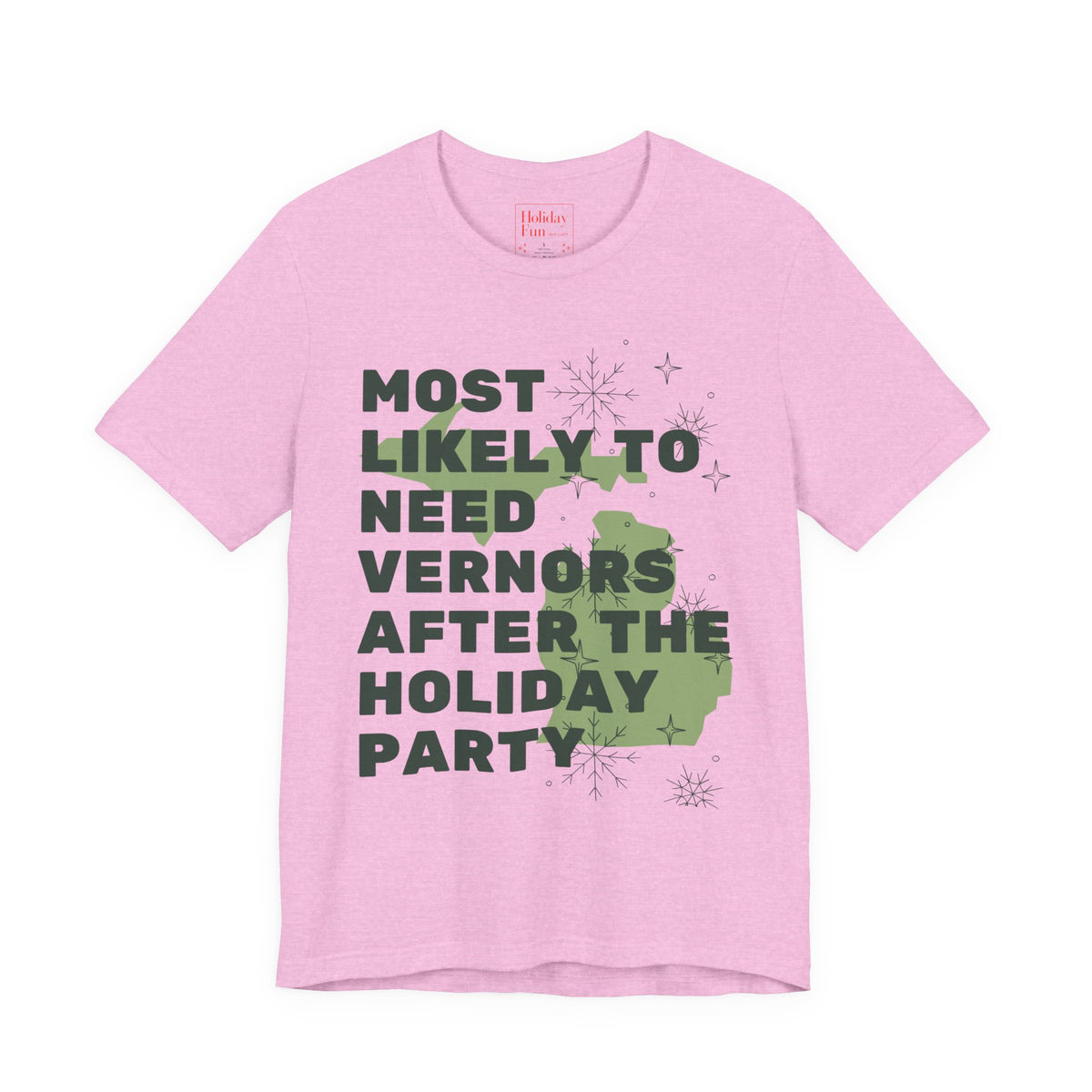 Most Likely To Need Vernors After The Holiday Party T-Shirt – Holiday Fun product photo
