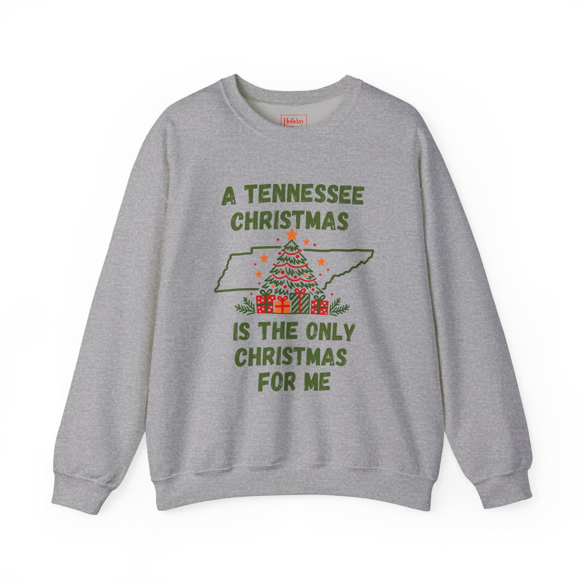 Tennessee Christmas Crewneck Sweatshirt