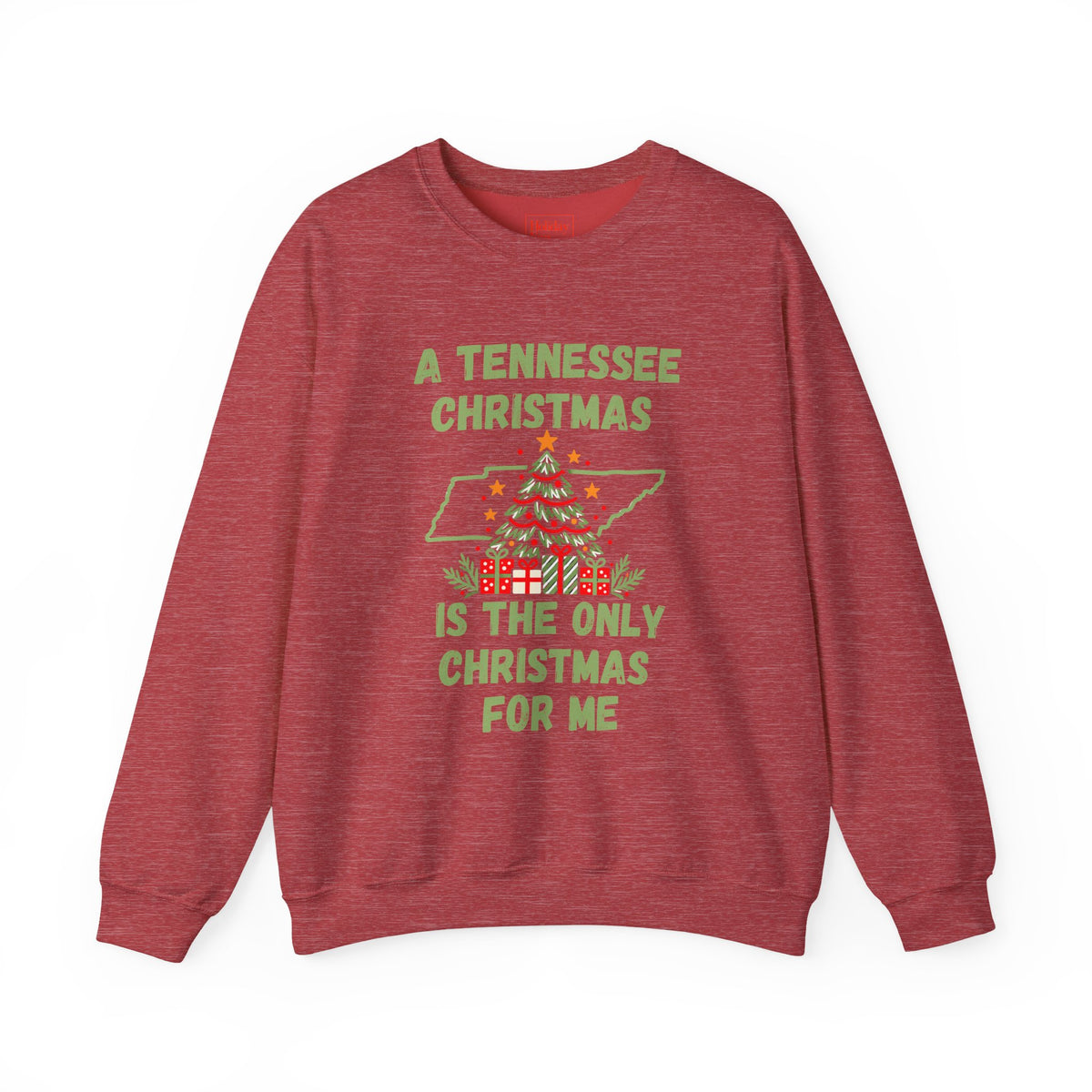 Tennessee Christmas Crewneck Sweatshirt