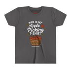 Youth This Is My Apple Picking T-Shirt